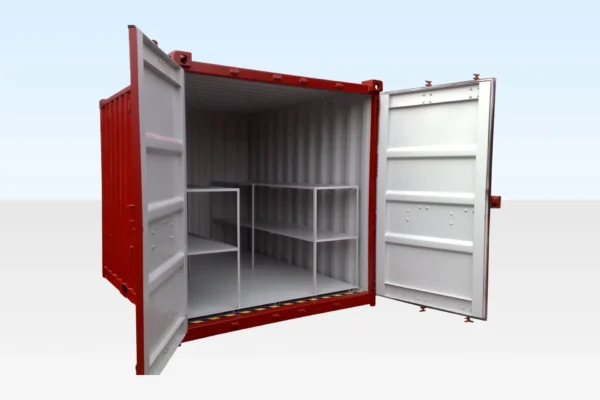 10 X 8FT Shipping Container. Flat Floor Bunded Store - Image 4