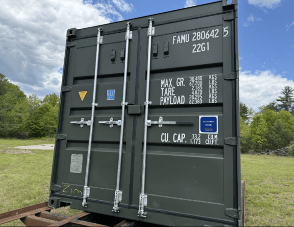 20 x 8 x 8.5 Green Shipping / Storage Container β shipping container product photo | Prime Containers Canada