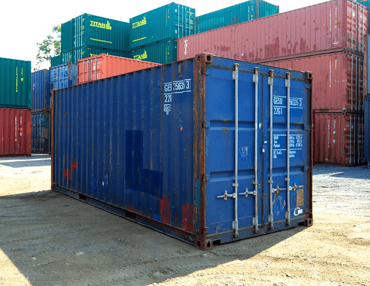 20ft Double-Door Container (Used) Secure Storage Solution