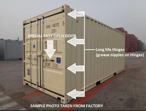 20ft High Cube Open Side Shipping Container - Image 4