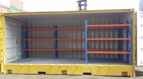 20ft Sea Shipping Container. Storage Shelving - Image 3