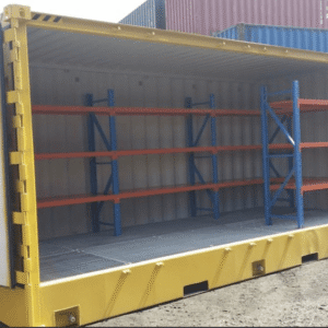 20ft Sea Shipping Container. Storage Shelving – shipping container product photo | Prime Containers Canada