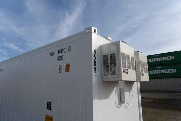 40β² High Cube New Refrigerated Container (Single Phase 3HP) β shipping container product photo | Prime Containers Canada