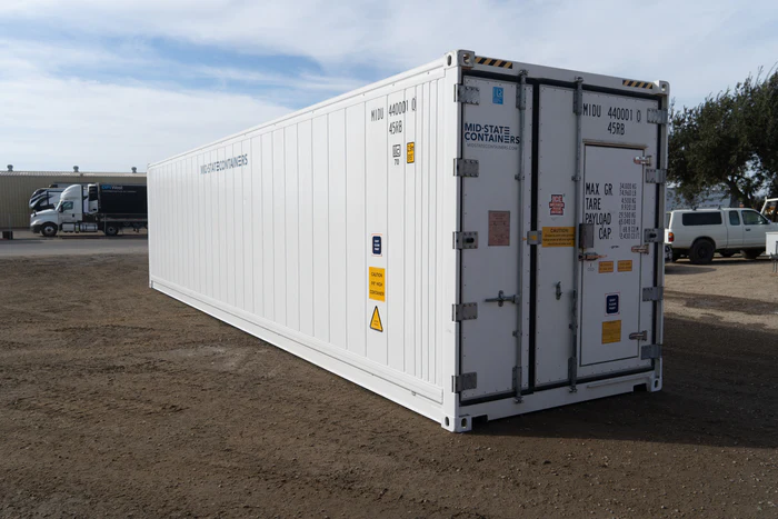 40β² High Cube New Refrigerated Container (Single Phase 3HP) β shipping container product photo | Prime Containers Canada