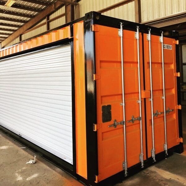 40ft High Cube Side Door Shipping Container – shipping container product photo | Prime Containers Canada