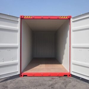 20ft High Cube Shipping Container (Red) - Image 5
