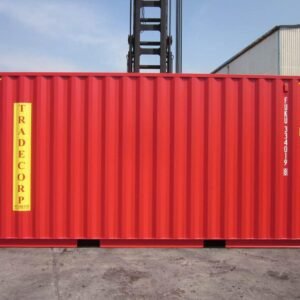 20ft High Cube Shipping Container (Red) - Image 4