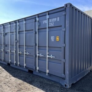 20′ Storage Container One Trip Open Side Standard Height - Image 6