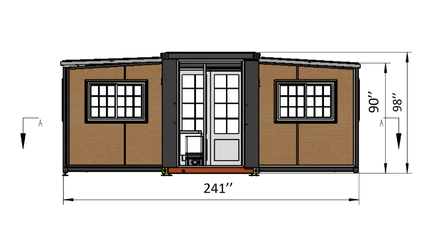 20ft. Container Mobile Expandable Prefabricated House – shipping container product photo | Prime Containers Canada