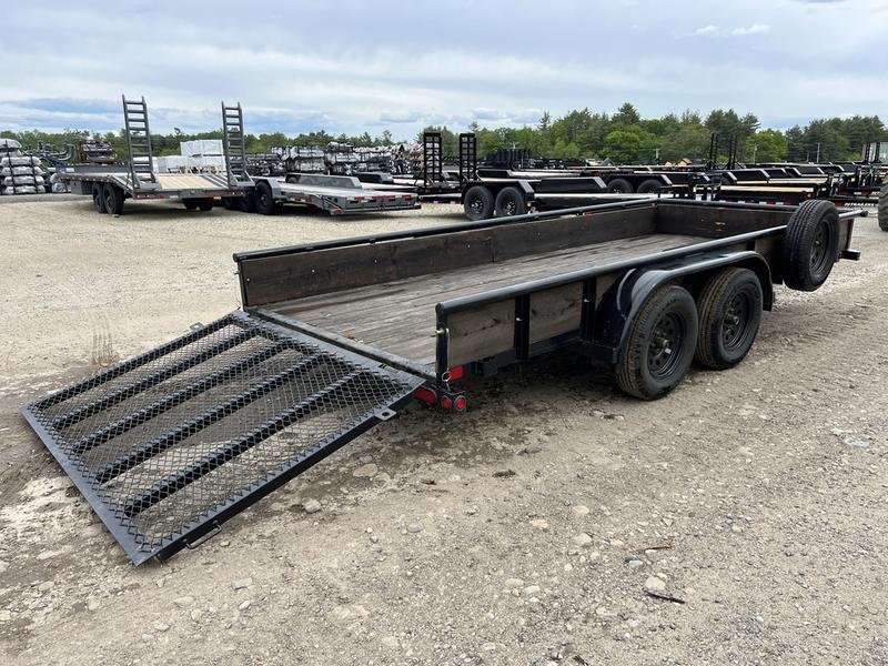 2021 Big Tex Trailers 6.5×16 6K Utility w/Ramp Gate & Spare Tire – shipping container product photo | Prime Containers Canada