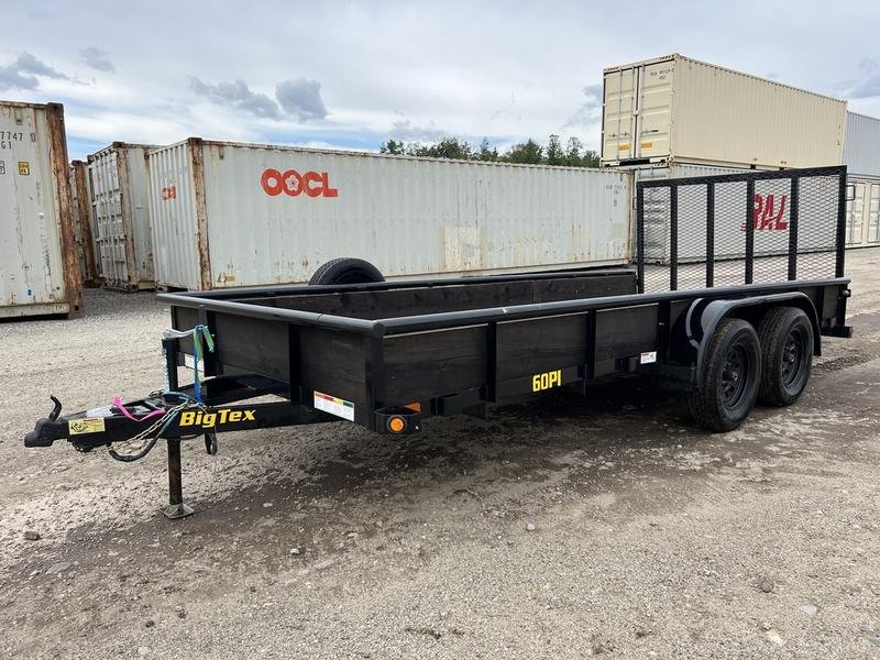 2021 Big Tex Trailers 6.5×16 6K Utility w/Ramp Gate & Spare Tire – shipping container product photo | Prime Containers Canada
