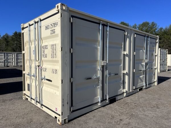20ft. Storage Container Standard Height One Trip Side Doors
