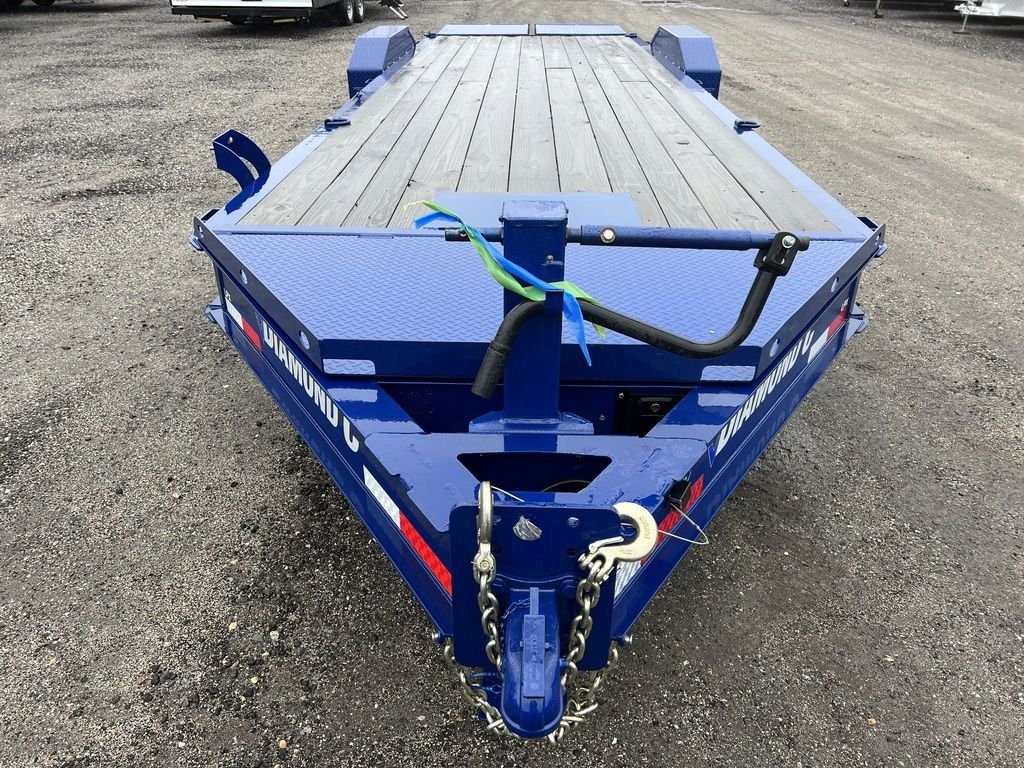 2022 Diamond C 7×24 20K Low Profile Equipment Trailer w/Max Ramps – shipping container product photo | Prime Containers Canada