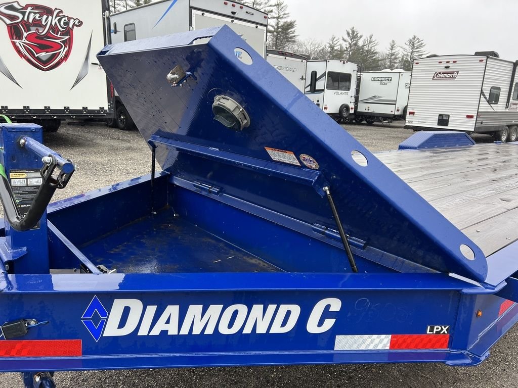 2022 Diamond C 7×24 20K Low Profile Equipment Trailer w/Max Ramps – shipping container product photo | Prime Containers Canada
