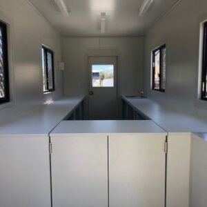 40ft Container Workside Rest Room – shipping container product photo | Prime Containers Canada